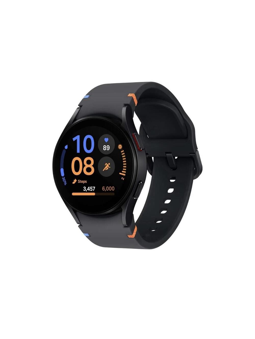 Samsung Galaxy Watch SM-R861 40mm Black Aluminum Fitness Tracker HR